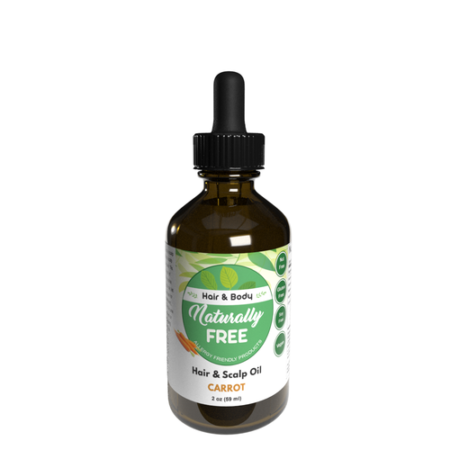 🥕 Carrot Hair & Scalp Oil – Hypoallergenic & Nourishing ✨” ✅