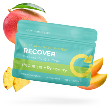 🌺 Recover Gummies 💪 Post-Workout 🏋️‍♂️ Hawaiian Breeze 🍹 12-Pack