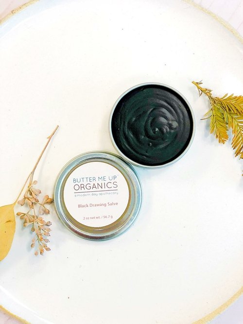 Organic Black Drawing Salve / Bee Stings / Rashes / Skin Ailments / Or - Image 2