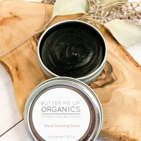 Organic Black Drawing Salve / Bee Stings / Rashes / Skin Ailments / Or