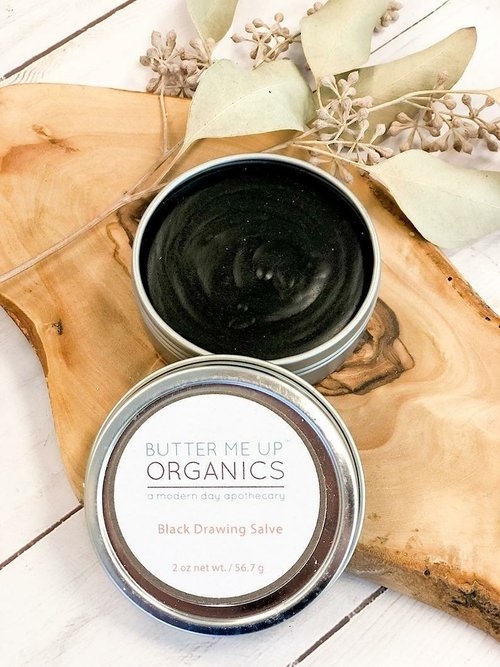 Organic Black Drawing Salve / Bee Stings / Rashes / Skin Ailments / Or