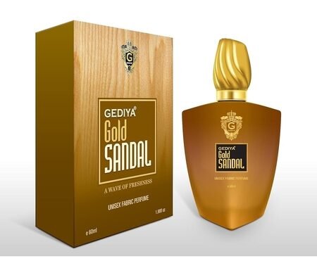 Gold Sandal 60ML Long Lasting Unisex Perfumes for Men & Women