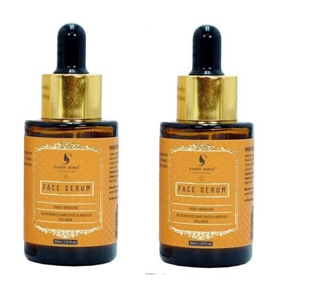 Pack of 02 Brightening Face Serums ✨ Glow, nourish & rejuvenate your skin for a radiant