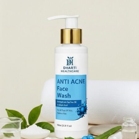 Tea Tree 🌿 & Salicylic Acid 🧪 Anti-Acne Face Wash ✨ Fights Breakouts, Clears Impurities & Refreshes Skin 🧼💧