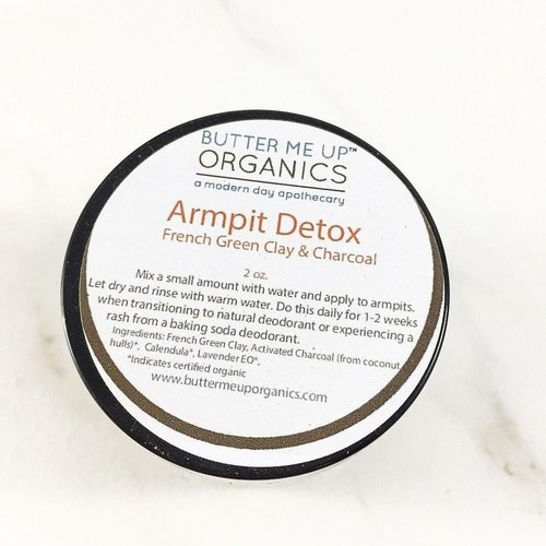 Armpit Detox Mask 🌿 Natural Detox for Underarms | Charcoal, Clay & Herbs - Image 6