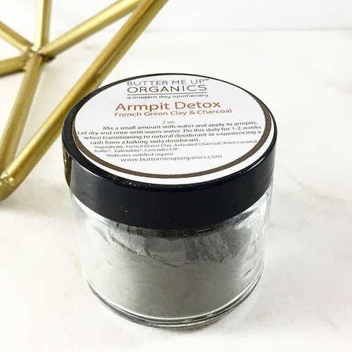 Armpit Detox Mask 🌿 Natural Detox for Underarms | Charcoal, Clay & Herbs - Image 5