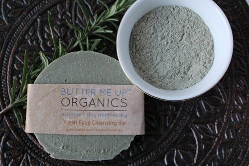 Face Wash Facial Cleansing Bar with French Green Sea Clay - Image 6