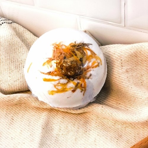 Organic Sick Bomb Bath Fizz, Enhanced with Healing Oils - Image 2
