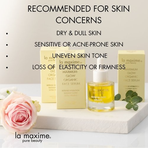 MAXIMUM GLOW ORGANIC FACE SERUM - Image 2