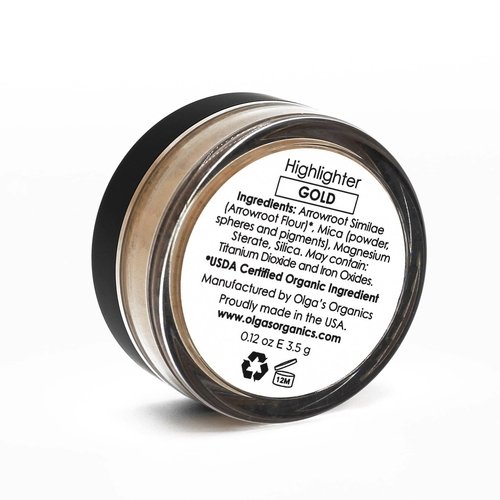 Organic & Mineral Highlighter - Gold - Image 4