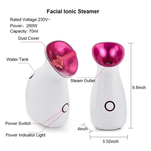 Facial Steamer πΏπ§ Nano Ionic Humidifier β Moisturize & Clean Pores - Image 10