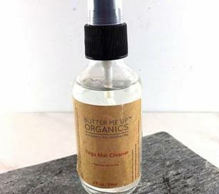 Organic yoga mat spray 🌿🧘‍♀️✨ cleans, refreshes & conditions naturally 💛